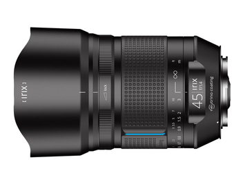 IRIX Dragonfly 45mm F1.4 全幅大光圈鏡頭發售，售價約NT$ 38,000