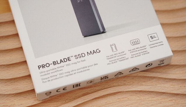 Currently SSD Mag can be used with the single-slot PRO-BLADE TRANSPORT portable enclosure or the four-slot PRO-BLADE STATION, and the original factory provides a five-year limited warranty.