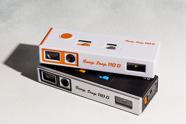 重現 1970 年代經典底片相機造型！Camp Snap 發表無螢幕數位相機 110D