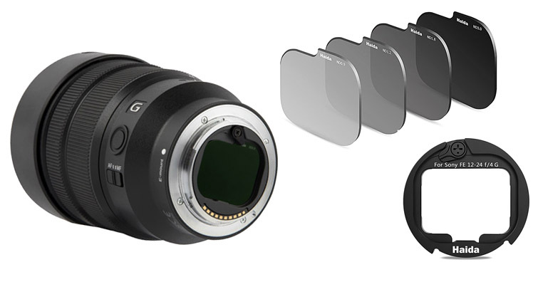 Sony FE 12-24mm F4 G ∕  F2.8 GM鏡頭對應，Haida後置式ND減光系列濾鏡發售
