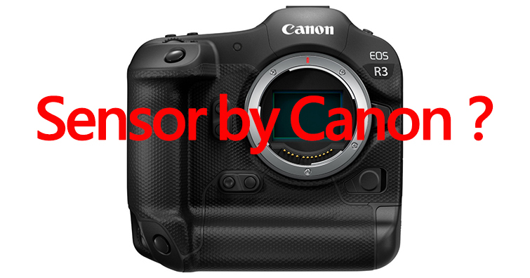 【乳摸】Canon EOS R3的傳感器是由佳能自行設計、製造？