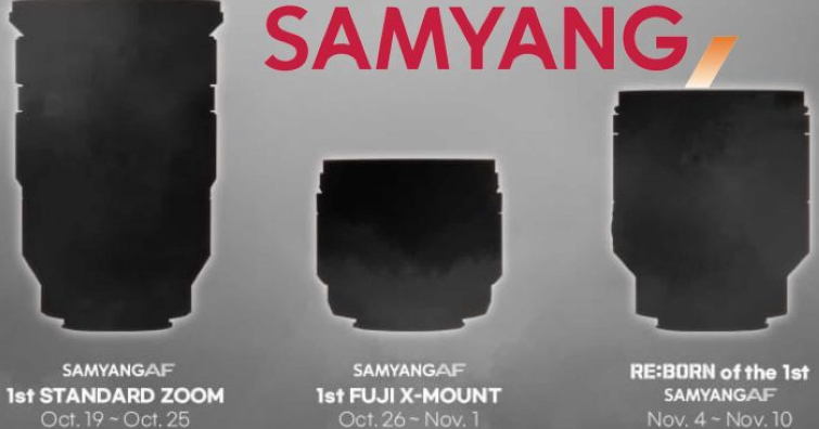 【乳摸】SAMYANG即將於本月推出支援富士X / GFX卡口的自動對焦鏡頭