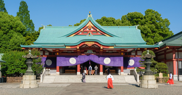 【攝影新景點】日枝神社，東京皇城の鎮