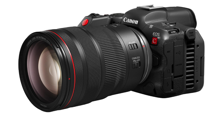 支援8K60P RAW機內記錄，Canon發佈專業級攝影機EOS R5C