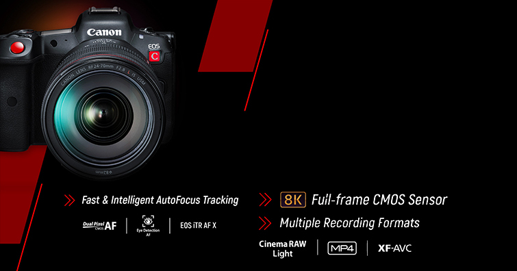 Canon發布全新8K全片幅數位攝影機EOS R5 C！建議售價NT$132,900