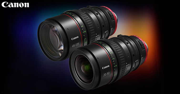Canon推出兩顆全新“FLEX ZOOM LENS”系列電影鏡頭，將可更換“EF卡口”或“PL卡口”使用