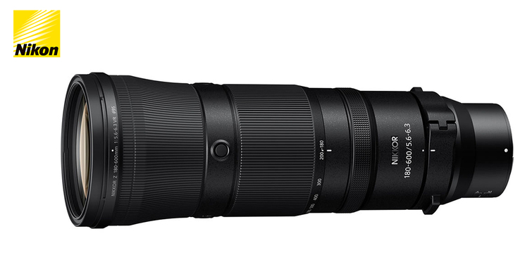Nikon宣布Z 180-600mm f/5.6-6.3 VR確切發售日期，將在8月17日公布