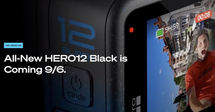 傳聞GoPro將於9月6日發表最新運動攝影機GoPro Hero 12？