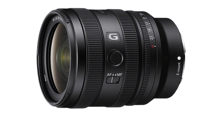 Sony正式發表FE 24-50mm F2.8 G全片幅大光圈標準變焦鏡，預計4月在台上市！
