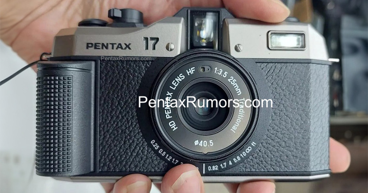 PENTAX輕巧底片相機間諜照流出！是否就是命名PENTAX 17？