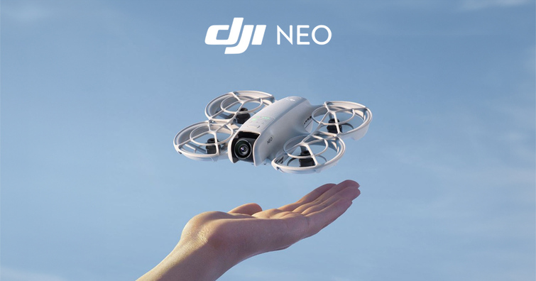 大疆正式發表掌上Vlog空拍機DJI Neo，無需遙控器即可掌上起降！建議售價NT$5,490