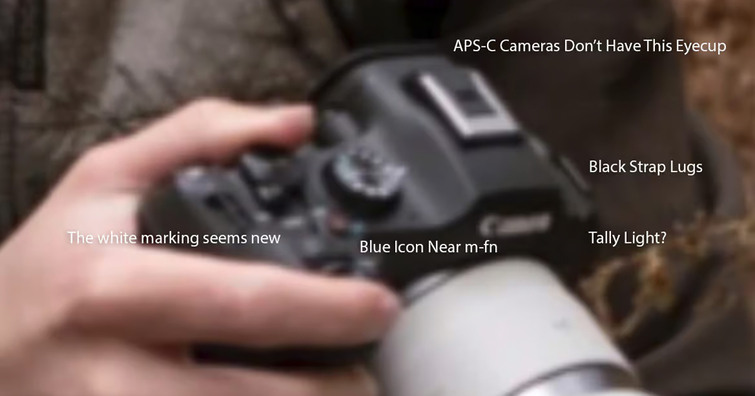 Canon EOS R6 Mark III 首張間諜照流出？連同 RF 45mm F1.2 將在 11 月 6 日發表？