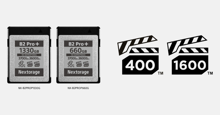 Nextorage 推出全球首款 VPG400 / VPG1600 雙向兼容 CFexpress 記憶卡