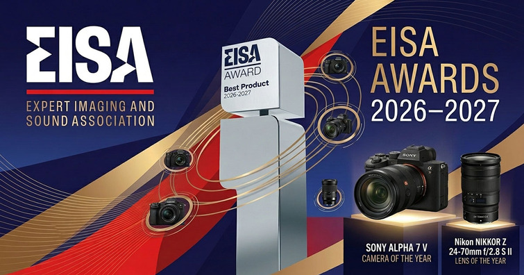 EISA AWARDS 2026-2027 得獎名單公布！Sony 與 Nikon 成相機鏡頭最大贏家